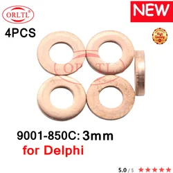 4PCS NEW 9001-850C 7.1*15*3 3mm Copper Washers Shims 9001 850C 9001850C Thickness for Delphi