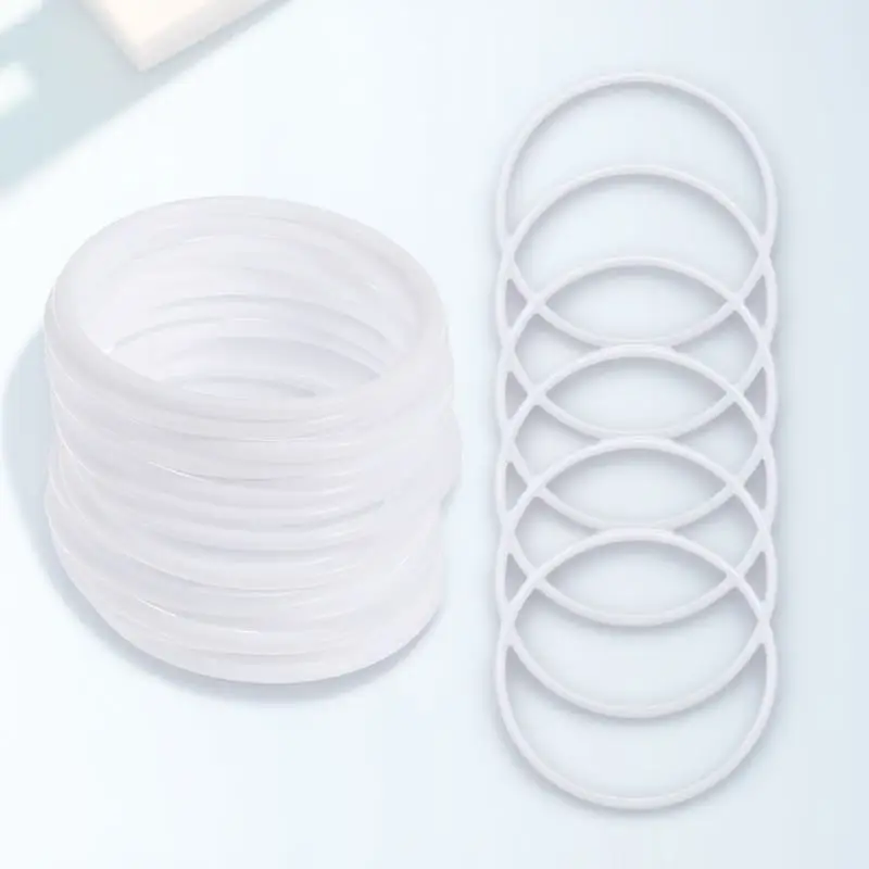 

20 шт. пластиковых колец-ловцов снов, белые, 11 см, для поделок, аксессуары для мандал, материалы для ловцов снов