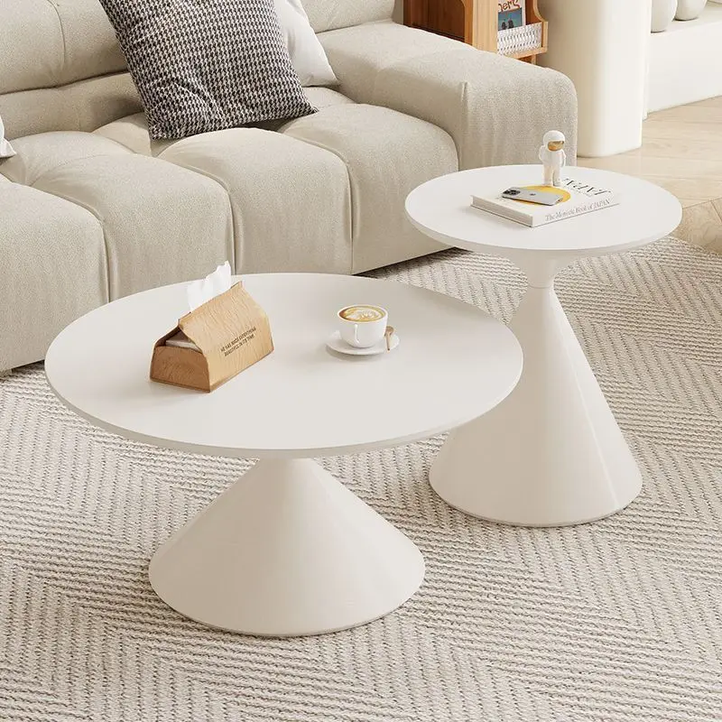 Cream wind environmental protection coffee table living room household small apartment designer Interne