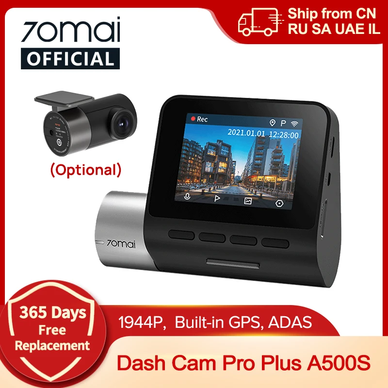 70mai Dash Cam Pro Plus A500S 1944P