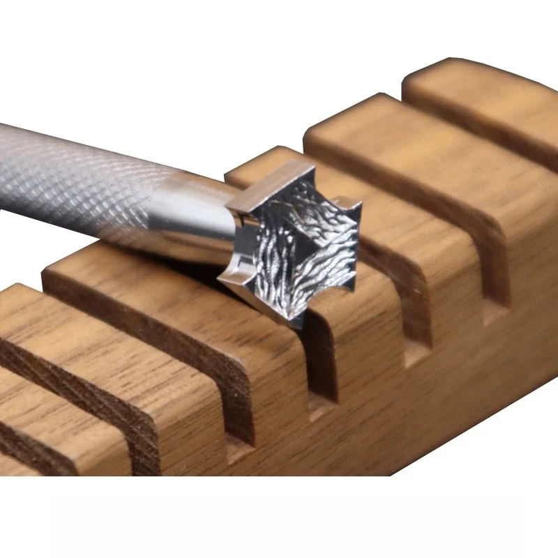 BL413 Crack combination 304 stainless steel leather engraving printing Tang grass DIY hand tools
