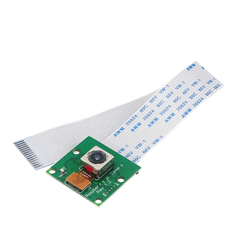 5MP OV5647 Camera Module For Raspberry Pi 4B 3B+ 3B 2B, 65° Viewing Angle, 1080P 720P Output