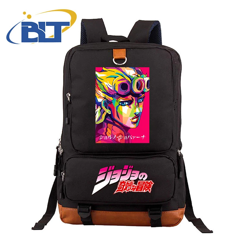 Jojo Bizarre Adventure anime print student school bag youth backpack kids back to school gift