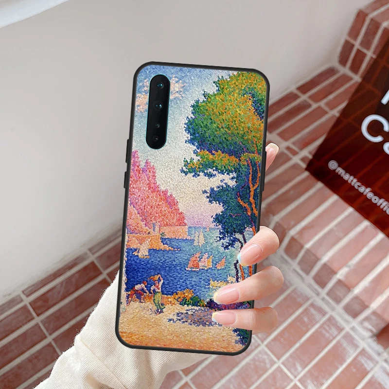 Caso da pintura a óleo de matisse para oneplus nord 2t n10 n20 n100 ce 2 lite capa para oneplus 8t 10t 9rt 8 9 10 pro
