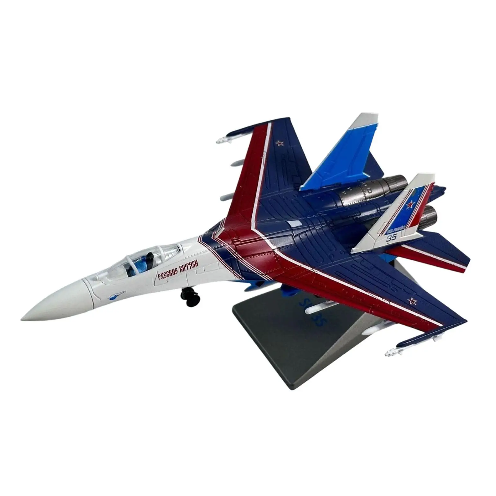 

1/100 Scale Fighter Model Collections Toy for Home Office Shelf