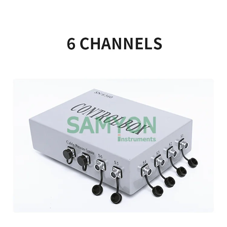 SAMYON 0.01%FS Resolution Test Pile Capacity SLPT WIFI Automatic Static Loading Pile Tester