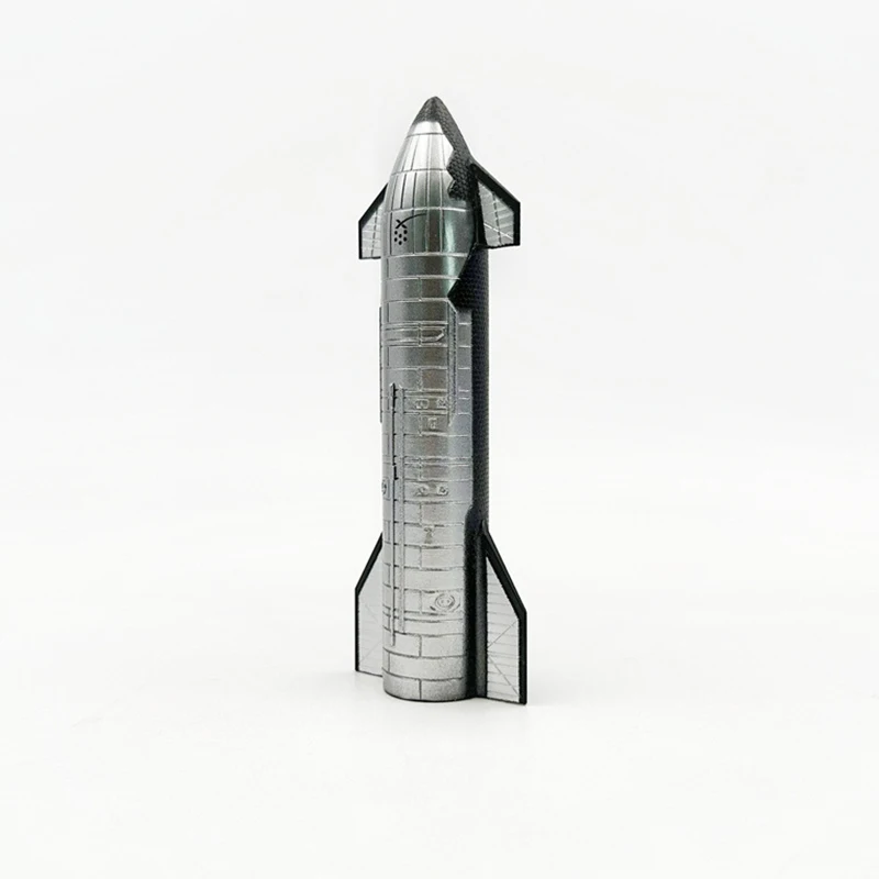 12.5 سنتيمتر 1/400 مقياس SpaceX التنين سفينة الفضاء المركبة الفضائية صاروخ دييكاست لعبة مجسمة معدنية لجمع #4