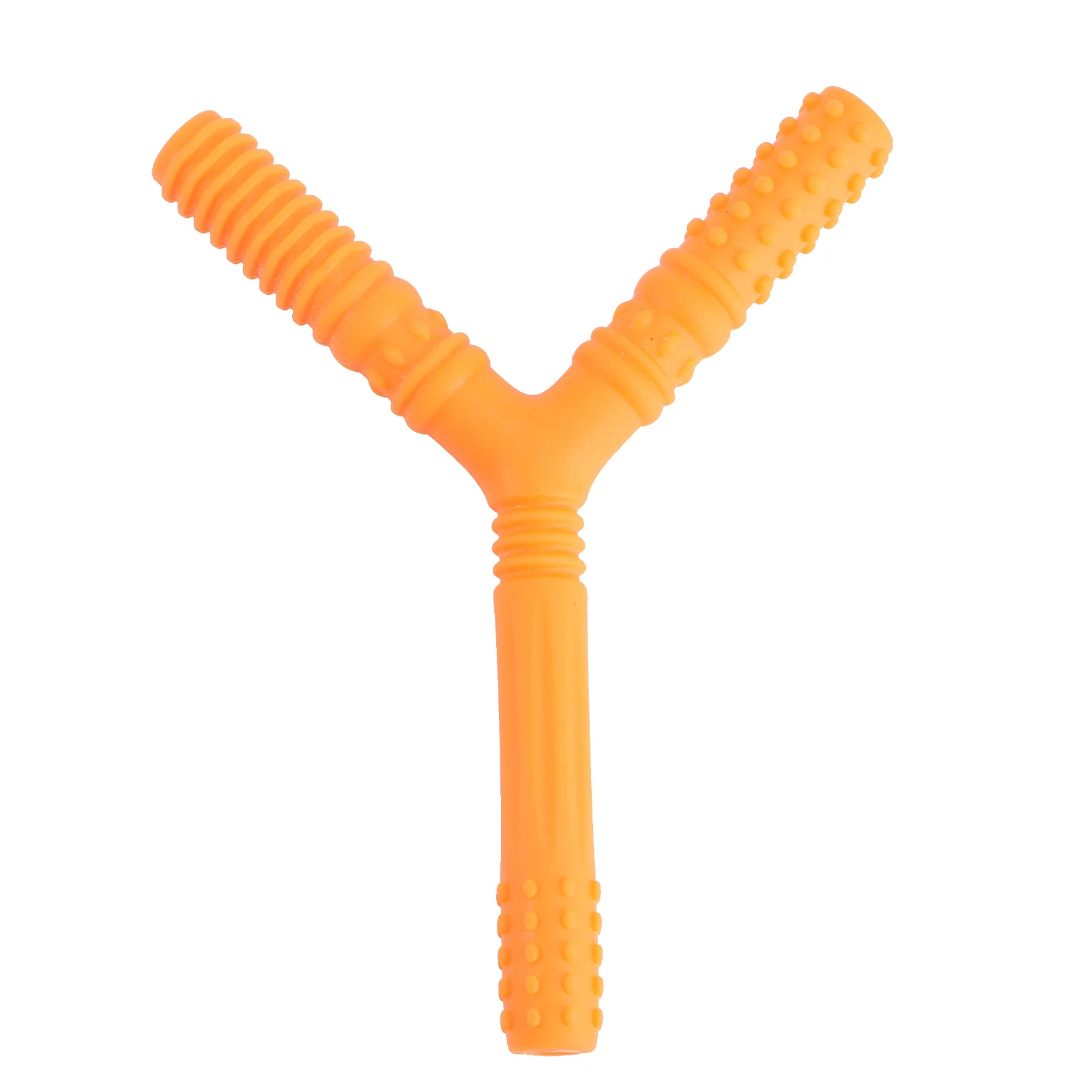 Varas de mascar brinquedo de dentição silicone bebê molar brinquedos moagem tubos ocos mordedor