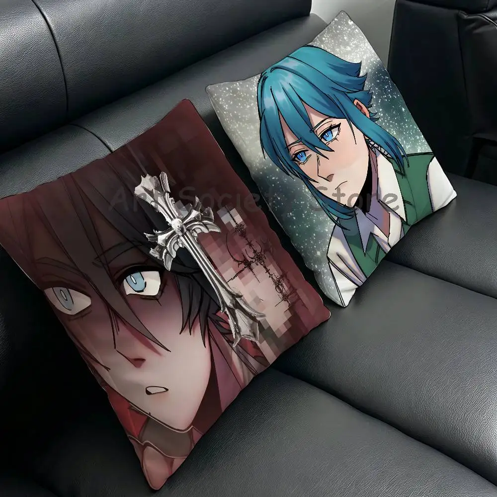 Hugo K-Kids at The B-Back Anime Celebrity Merchandise All-Match Printed Pillow Case Sofa Car Office Room Decoration Protector