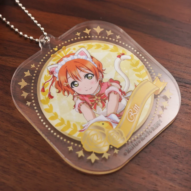 Love Live! Lovelive School Idol Minami Kotori Nico Eli Rin Umi Maki Tojo Nozomi Hanayo Anime Acrylic Keychain