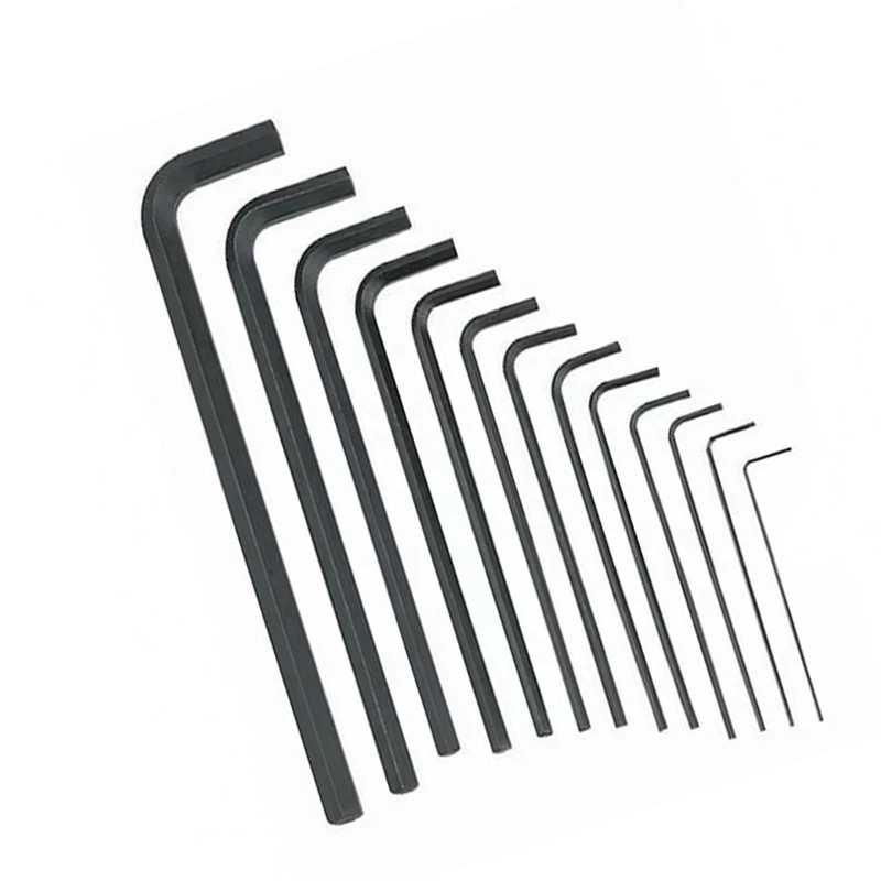 wholesales 1pcs Hex Key Wrench Metric Allen Nickel Plating Hexagon wrench/Wrench Screwdriver Tool Kit Hex Wrench