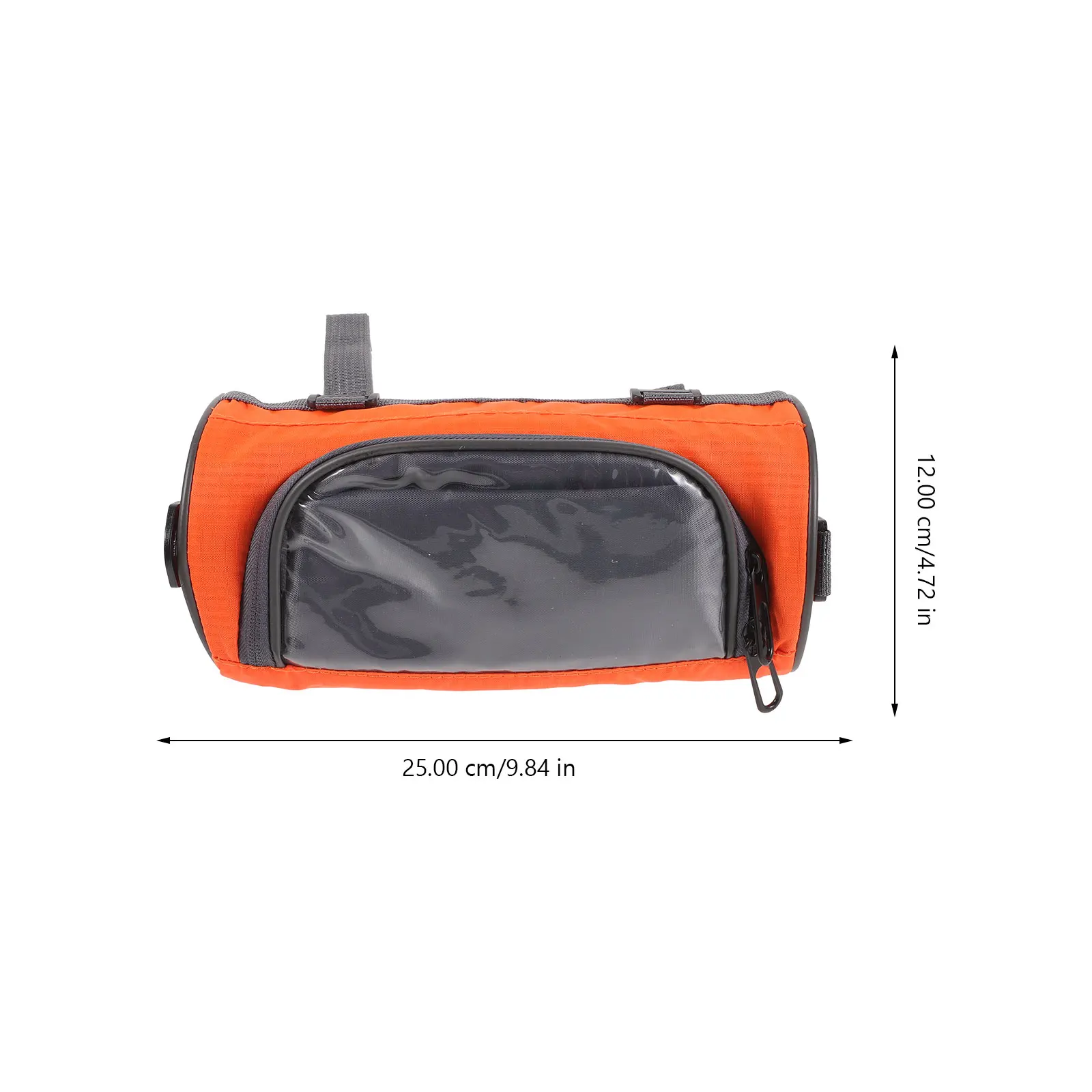 

Waterproof Oxford Bike Handlebar Bag Transparent Pvc Front Pack For Phone Keys Sunglasses Power Bank Sunblock Large Capacity