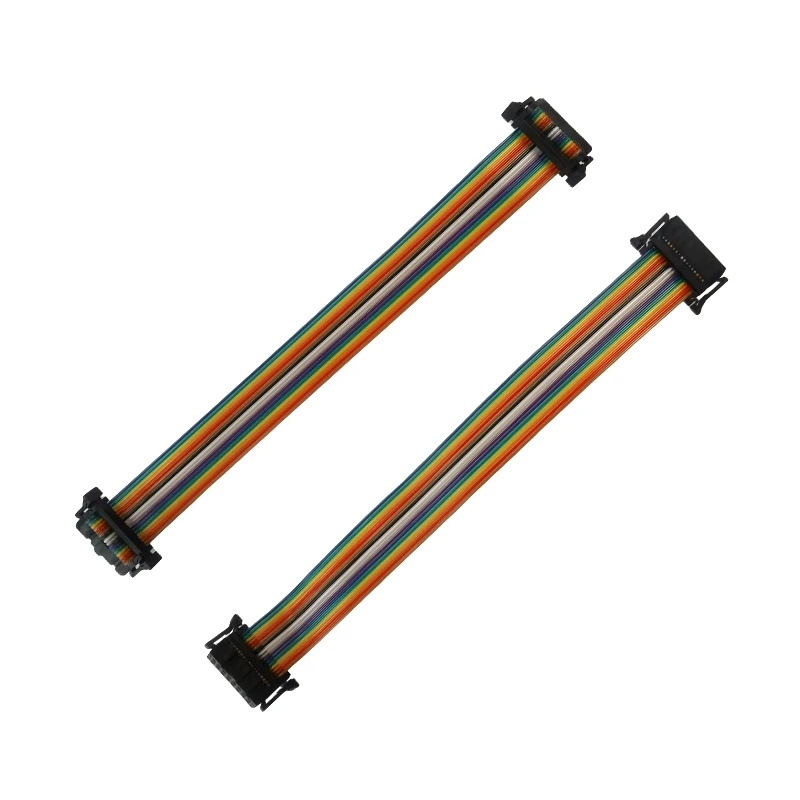 10pcs 16 Pin Power Cords High-Quality 20cm Long Pure Copper Color Ribbon Cable Led Advertising Display Screen Accessories