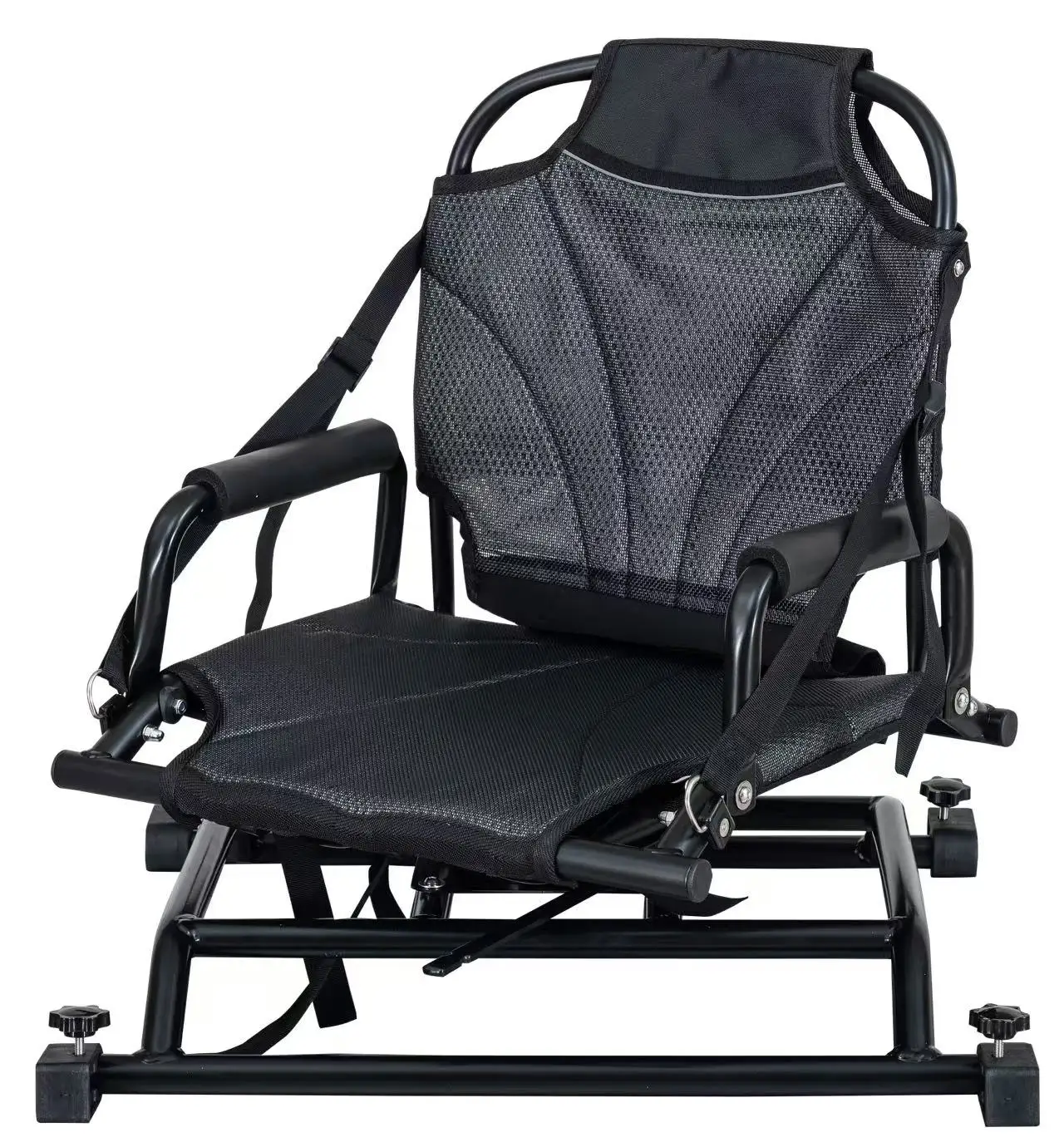Chaise pivotante en aluminium de haute qualité pour kayak, vision panoramique à 360 degrés, certifiée CE, capacité 1 personne, utilisation en lacs et rivières