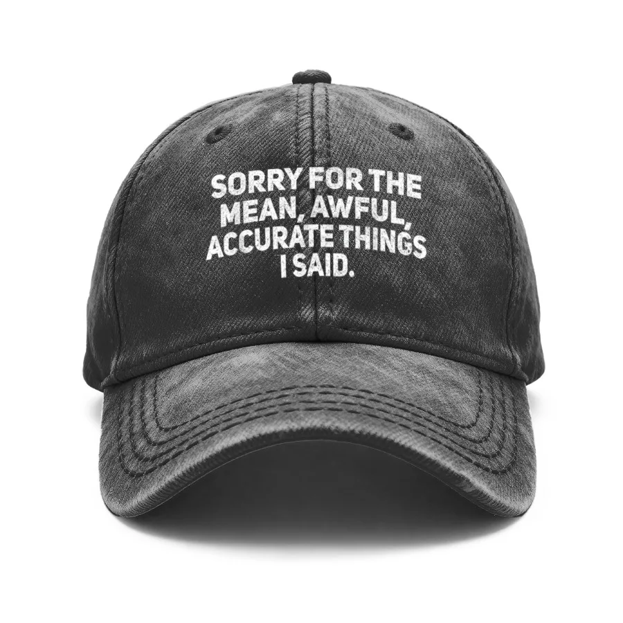 1 Piece Vintage Washed Unisex Baseball Cap, 