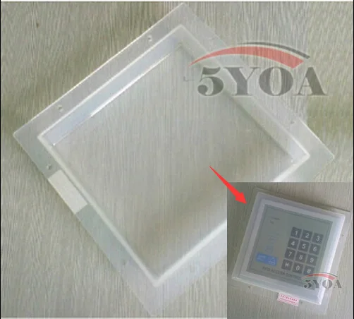 

Waterproof Access Control Protective Cover Plastic Rainproof Shield Weatherproof Outdoor Keypad Guard for Doorbell System
