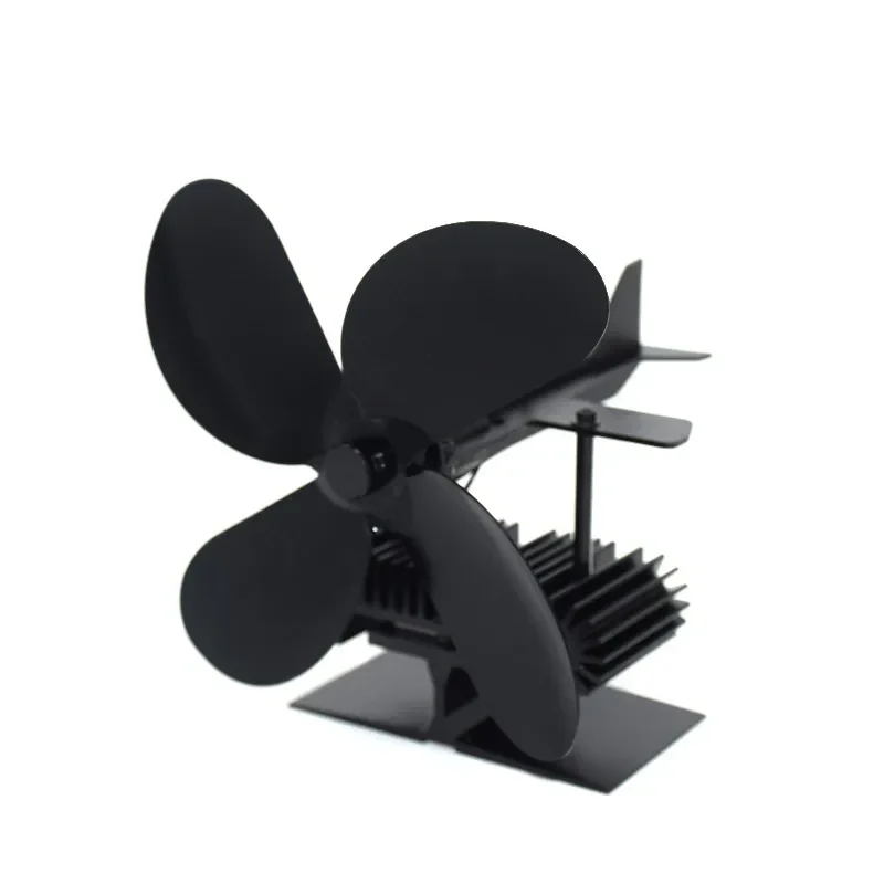 Silent Home Camping Heater Accessories Wood Burner Stove Circulation Heating Stove Ventilation Fan Hot Ecological Fan
