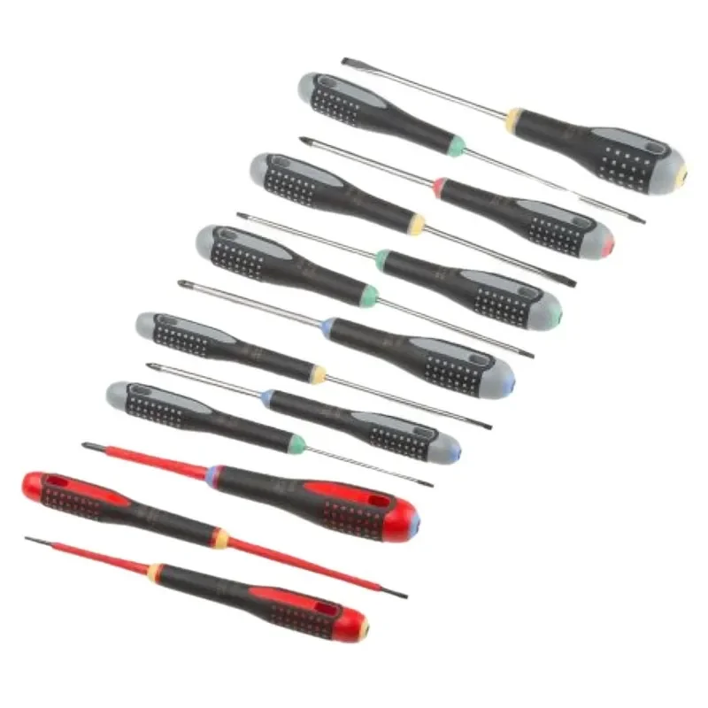 13 Piece Screwdriver Set with Various Knives Professional Hand Tool Kit for Home Repair and Maintenance