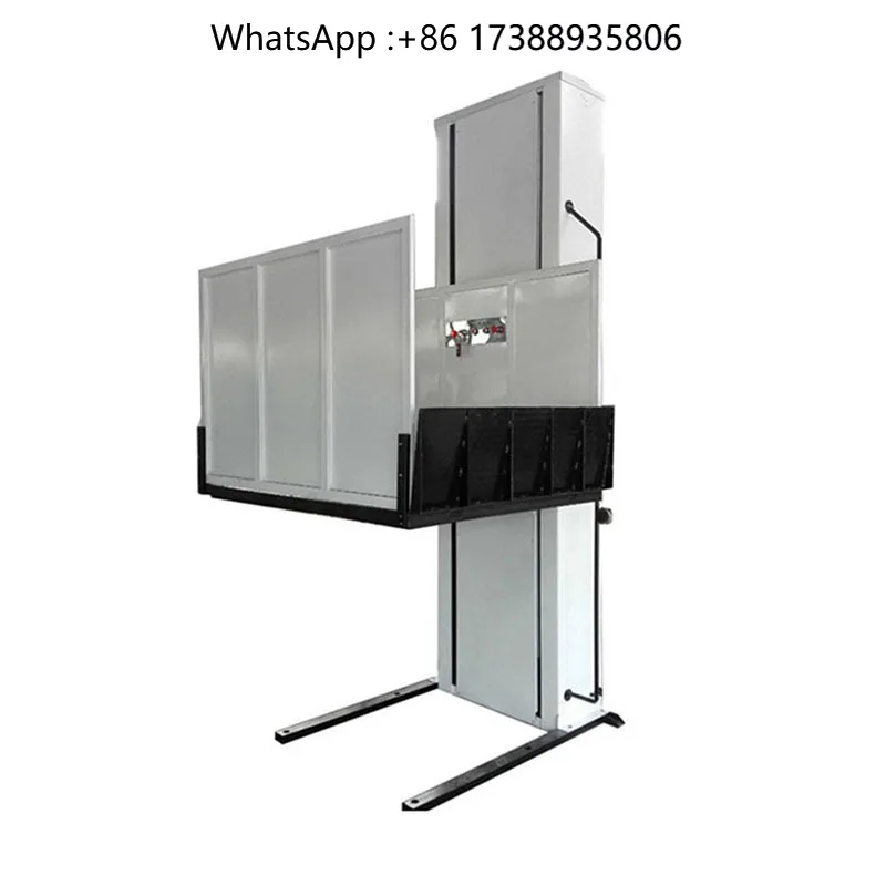 Qiyun CE Factory Price 4m Electric Hydraulic  Lift Designed Customized Hydraulic Elevator