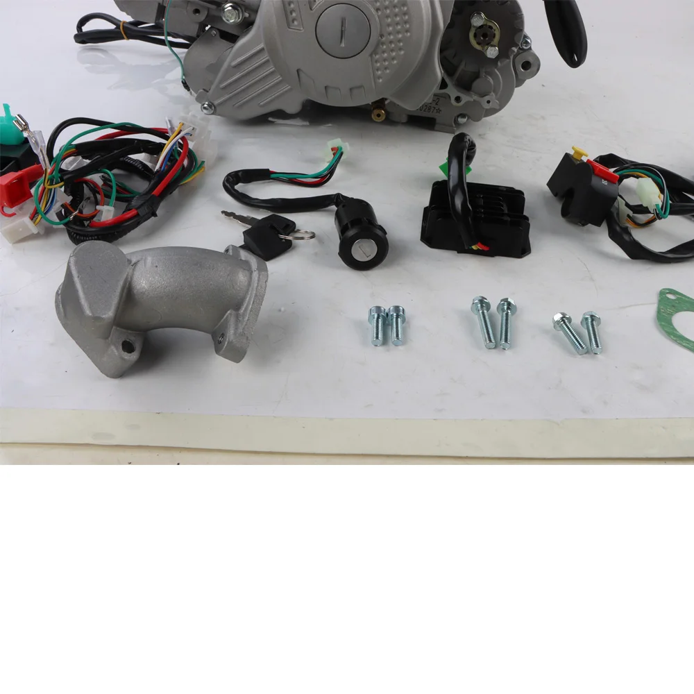 Zs212 motor mit zubehör für zongshen 212cc, zs 212cc daytona anima 190, zs190, yx150, zs155 motor reoair teile