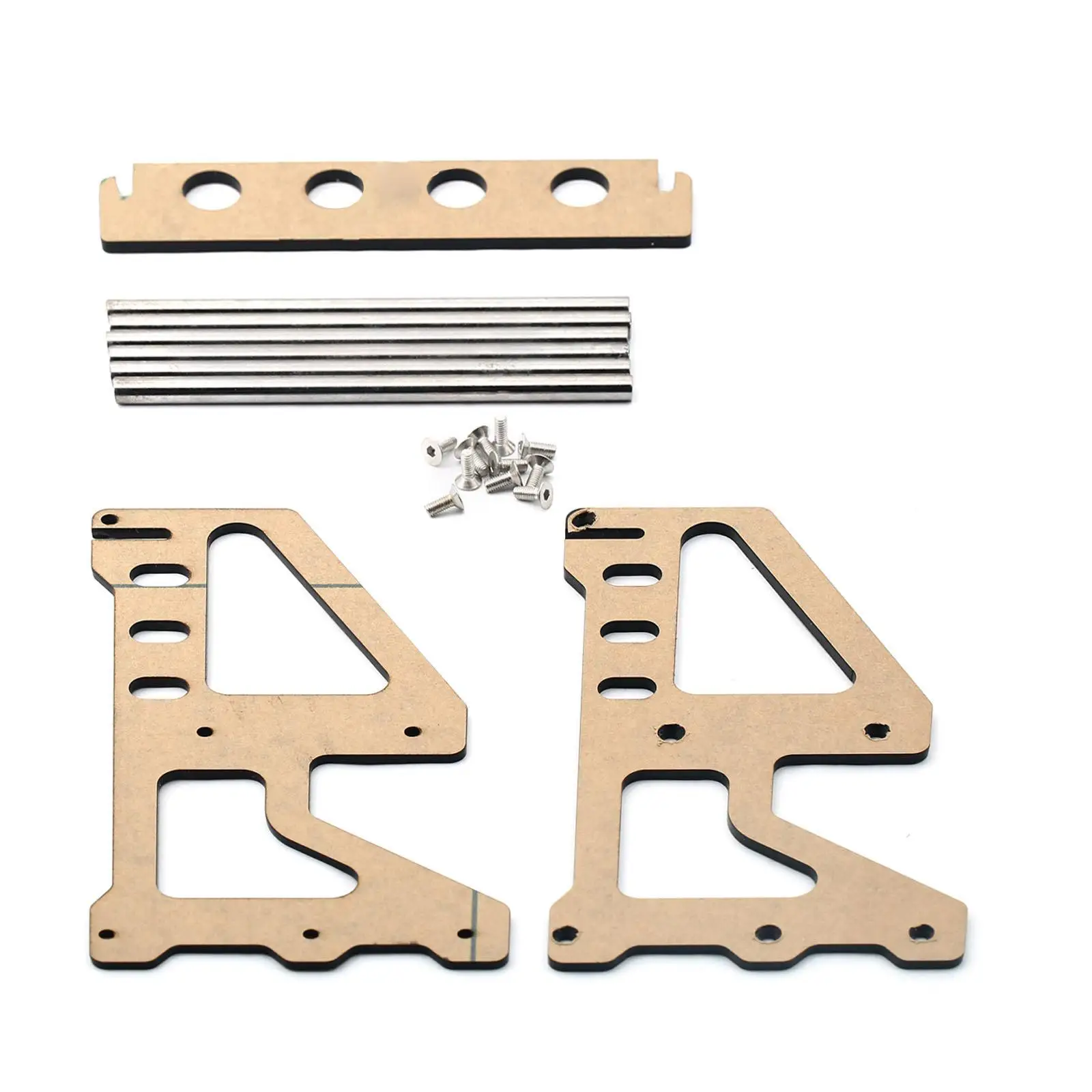 RC Crawler Car Tire Display Stand CNC Acrylic Wheel Shelf for 1/24 Mini RC Car Kit