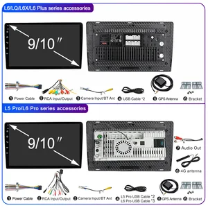 7/9/10 '' 2 Din Android 14 Automotive Radio Multimedia Universal Video Stereo Carplay GPS for Volkswagen Nissan Hyundai Kia toyota 8 Main Sales Volkswagen Multifunctional Volkswagen - №6