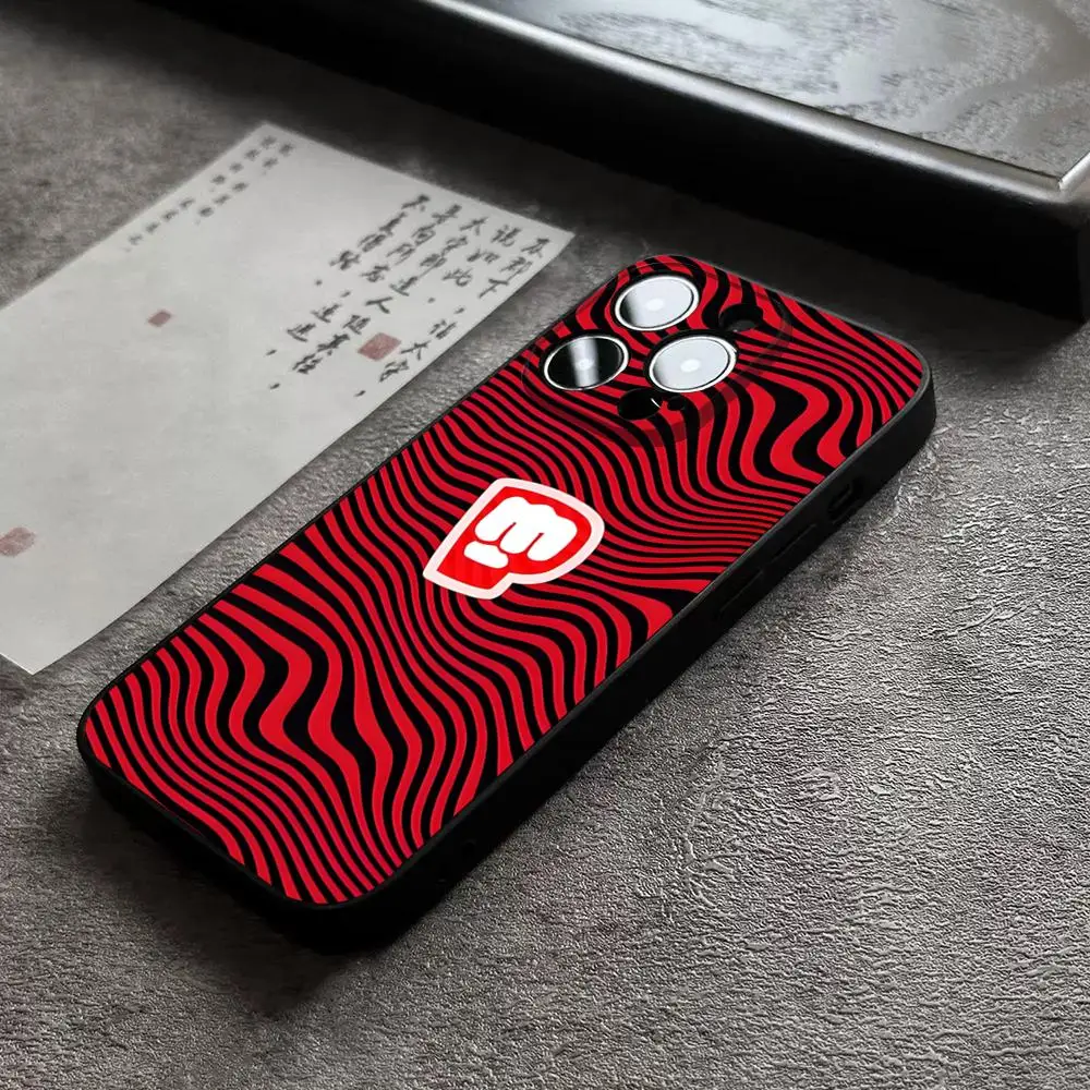 PewDiePie Waves Phone Case For 14 Pro Max For Apple Iphone 16 15 Po Max 12 Mini 11 13 Pro Xr X Xs 8 7 Plus Back Cover image 3