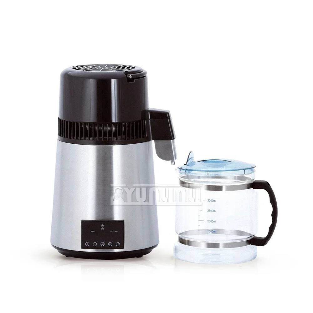 4L Stainless Steel Distilled Water Purification Machine Household Multifunctional Water Purifier Filter