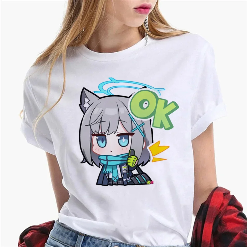 

Футболка женская летняя аниме Y2k с принтом Манга