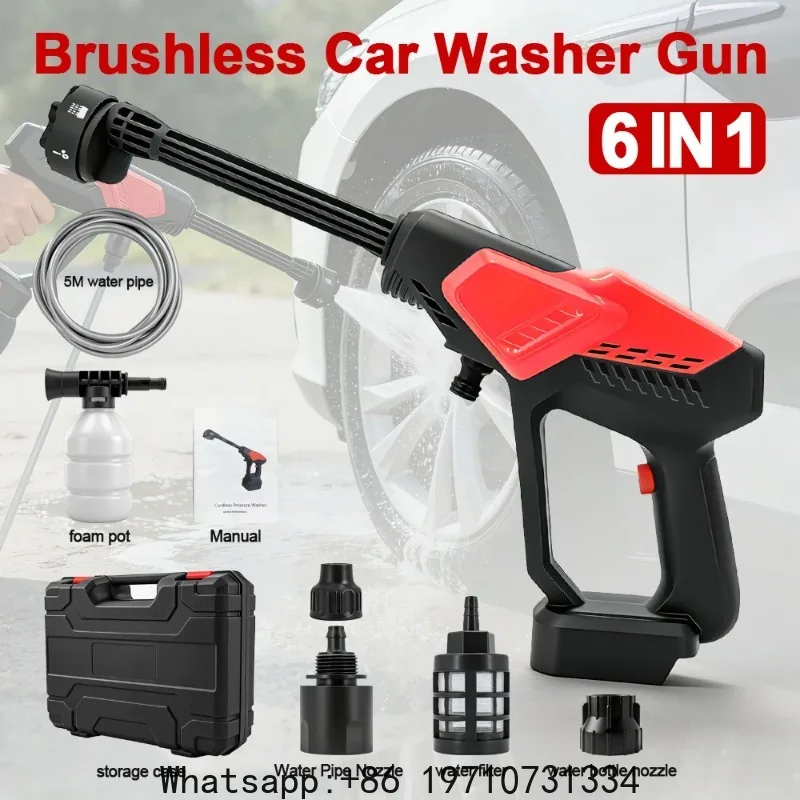 غسالة سيارات لاسلكية بضغط عالي - مراجعة Power Tools Automotive وسعره