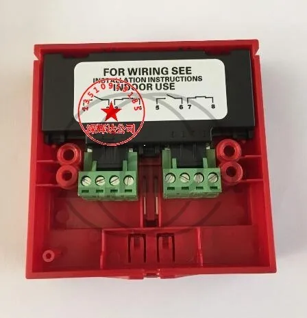 Key‑Operated Manual Reset Double‑Knife Fire Emergency Button, Glass Break Fire Alarm Access Control Switch