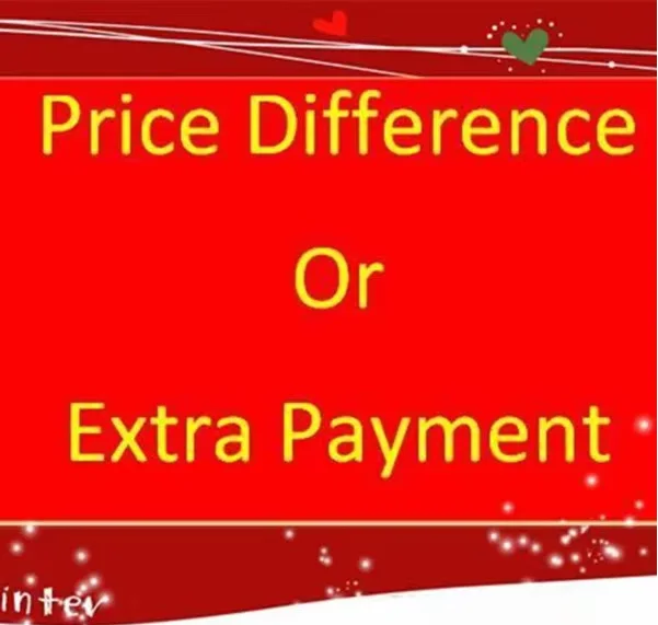 Price Difference Or Extra Payment