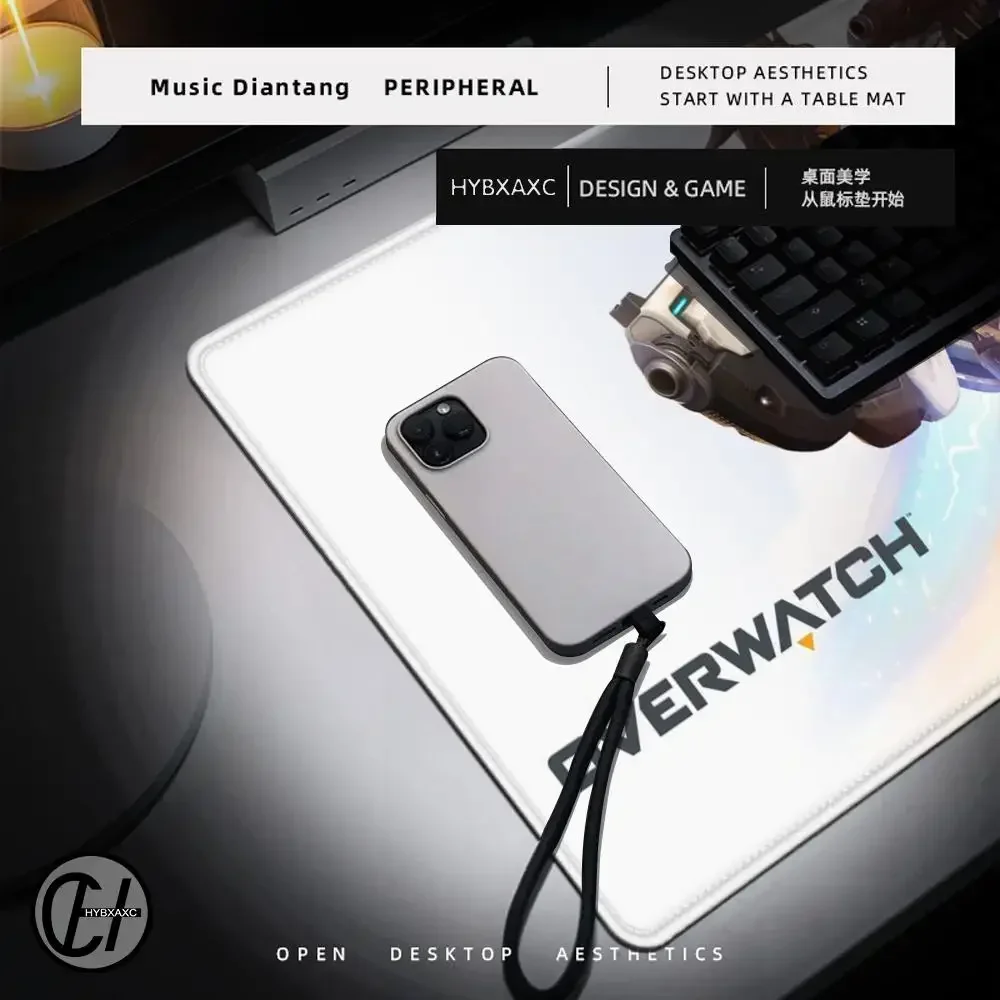 Overwatch ماوس الوسادة مكتب ماوس الوسادة لطيف HD لوحة مكتب تمديد الألعاب لوحة المفاتيح الحصير كبيرة 100x50 سنتيمتر XXL ألعاب ماوس