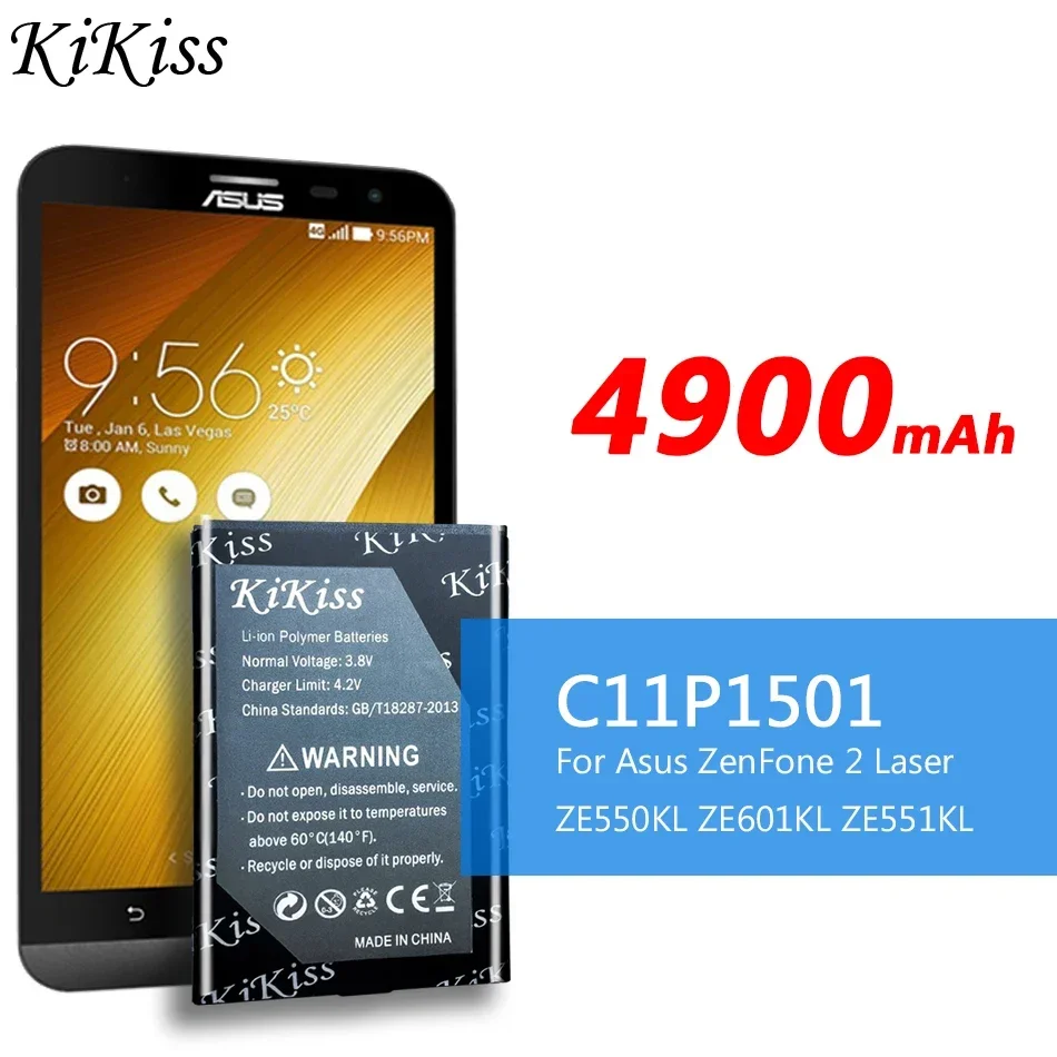Высокопроизводительный аккумулятор для мобильного телефона Asus ZenFone 2 Laser ZE550KL ZE601KL ZE551KL