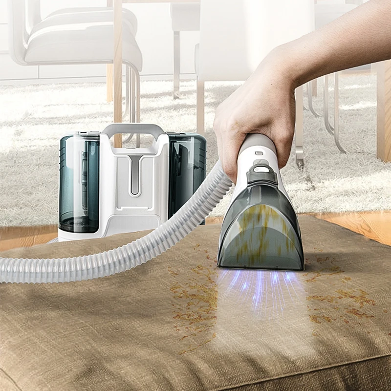 New Popular K15 Portable Carpet Cleaner Machine Commercial Household Handheld Cordless/Corded Carpet Cleaner Machine