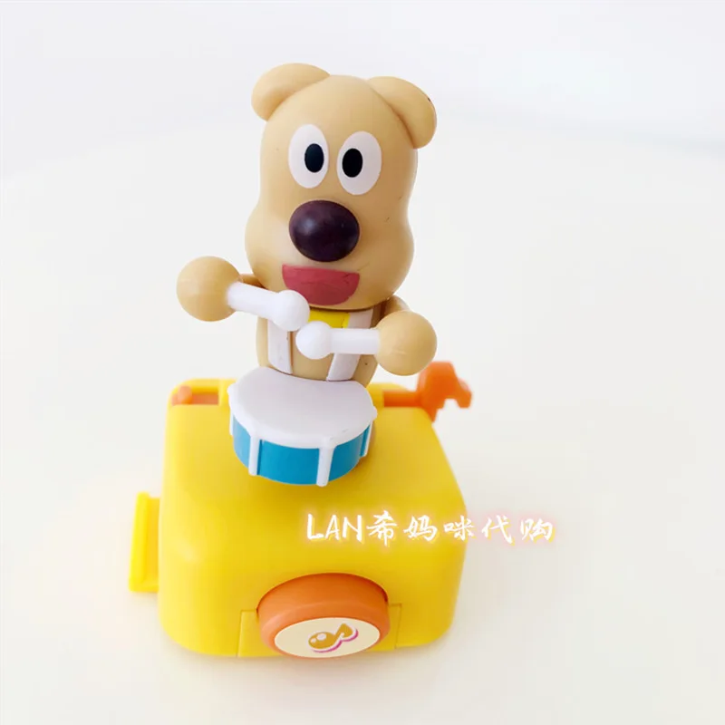 Bandai Genuine Anpanman Nursery Rhyme Band Music Series Baikinman Dokin-chan Cheese Dog modello creativo ornamento giocattoli