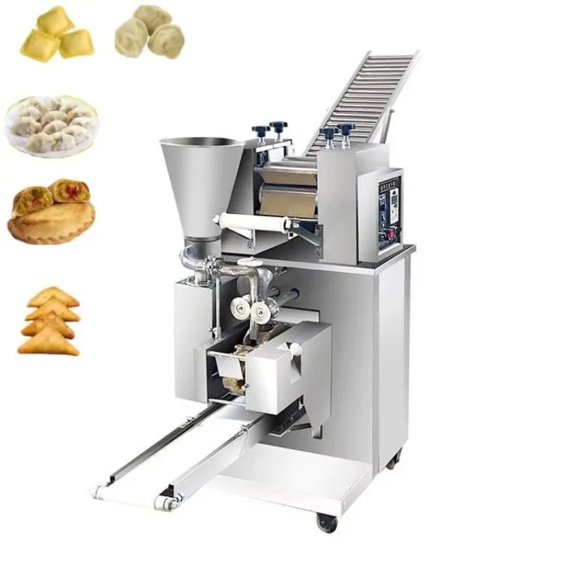 Fully Automatic Large Dumpling Maker Samosa Pelmeni Ravioli Spring Roll Empanada Production Machine Custom