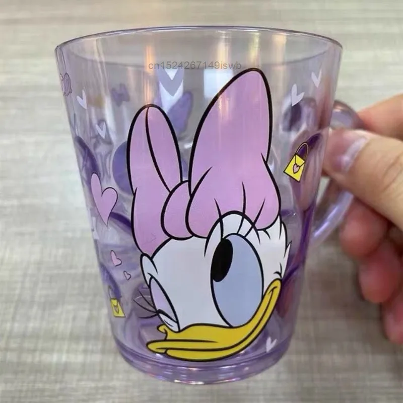 Disney Donald Duck Daisy 260ml/8.79oz Water Cup Kawaii Cartoon Dumbo Olaf Goofy Outdoor Portable Cup Milk Mug Cup Birthday Gift