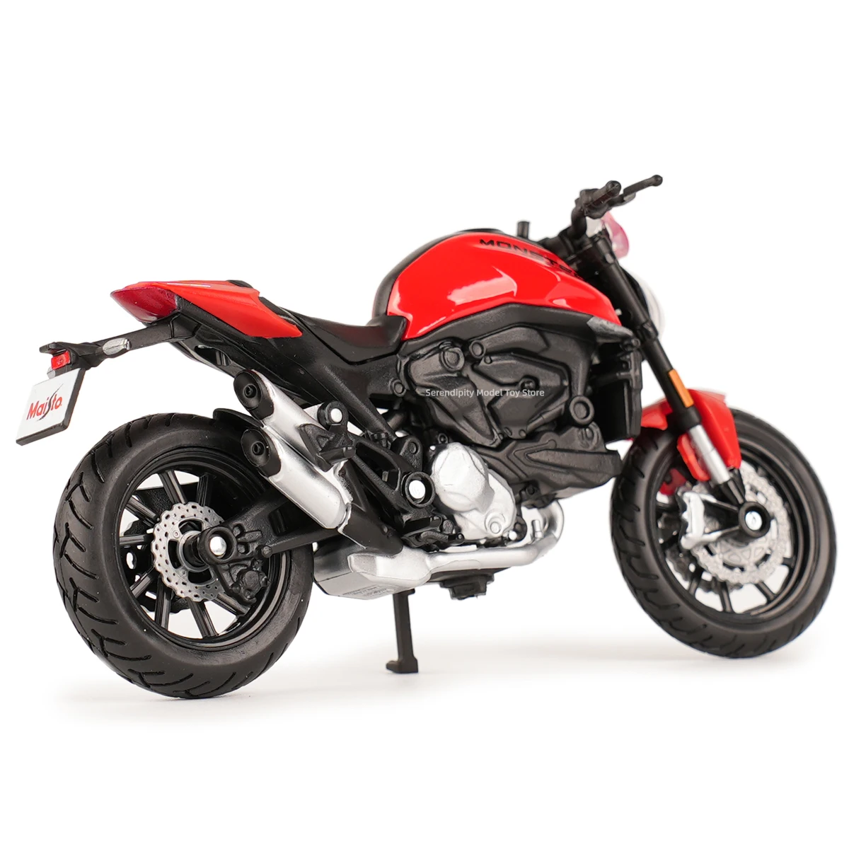 Maisto 1:18 2021 Ducati Monster + Static Die Cast Vehicles Collectible Hobbies Motorcycle Model Toys