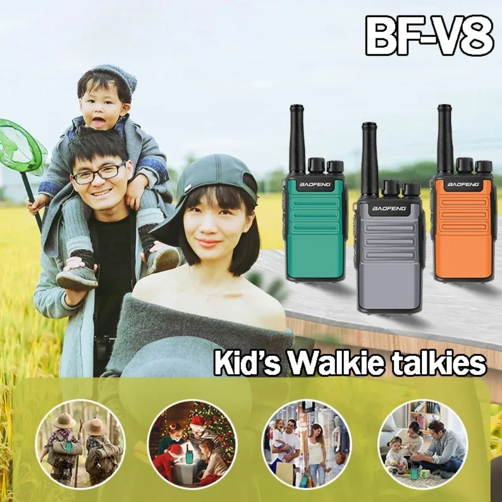 baofeng BFV8 camping walkie talkie Wireless set long range radios walki communication radio ham Two-way transceiver hunting ptt