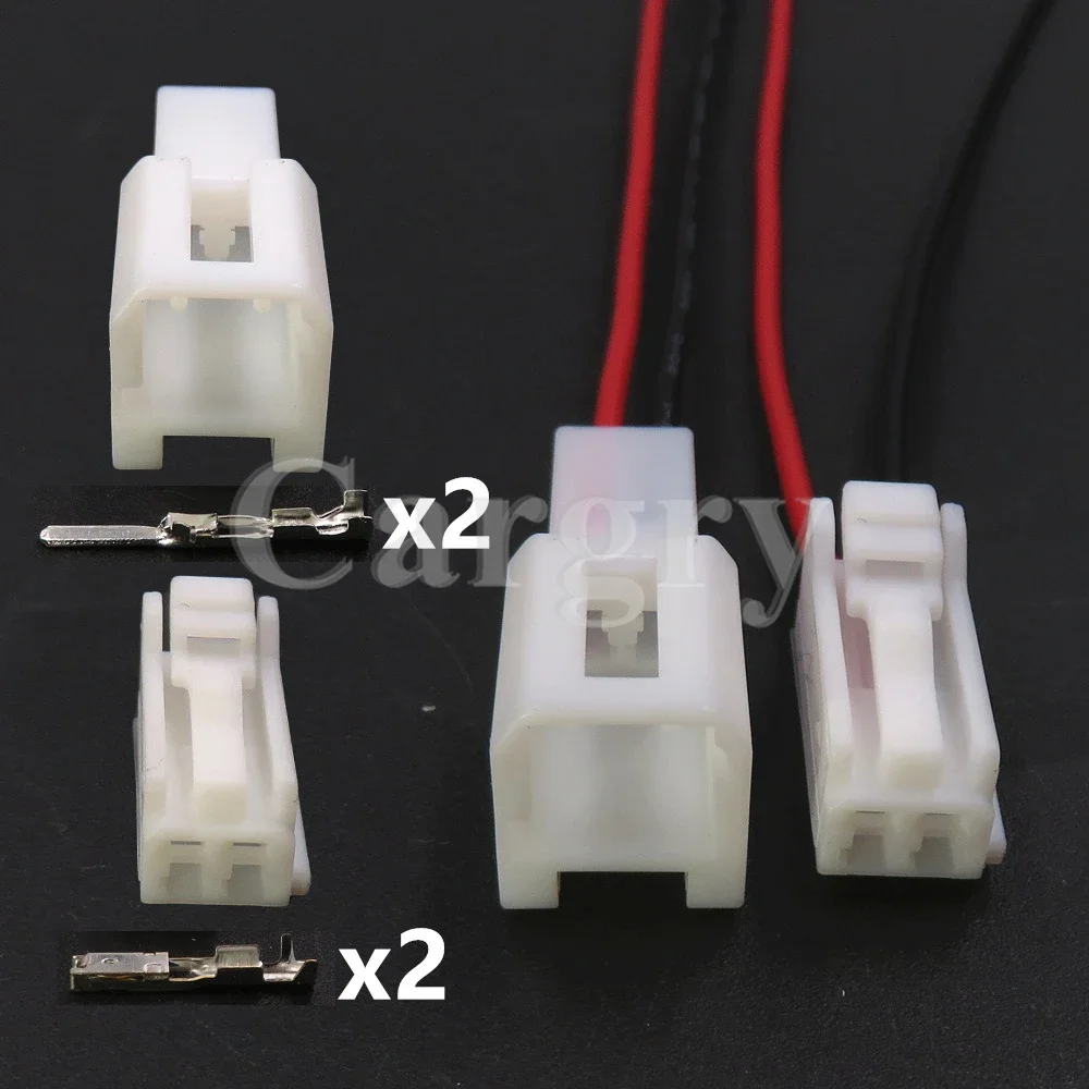 

1 Set 2P 6098-7892 6098-7895 AC Assembly Car Wiring Harness Socket Automobile Male Female Docking Connector with Wires