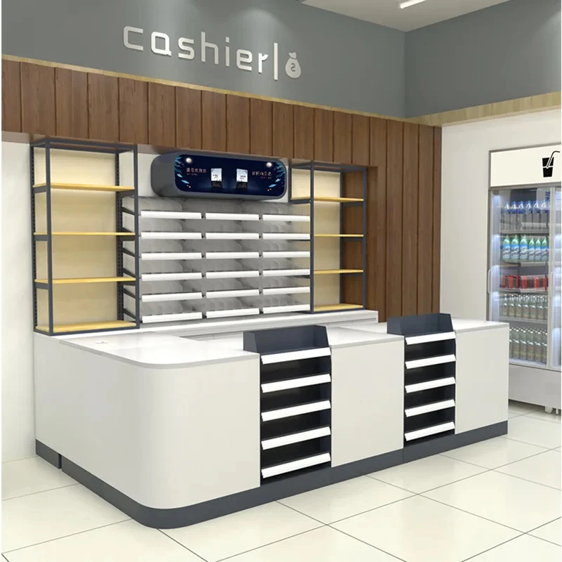 custom.Custom Grocery Cash Counter Fashion Marble Retail Convenience Checkout Counters Cash Sale