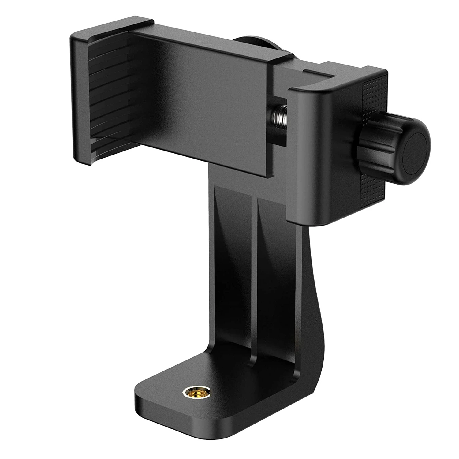 1/4 Screw Universal Phone Tripod Clip Bracket 360° Rotatable Smartphone Mount Adapter Photography Accessory for iPhone 15 Phone view 3
