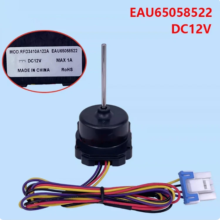dc12v-1個-新品冷却ファンモーター-lg冷蔵庫用エバポレーター-rfd3410a122a-eau65058522