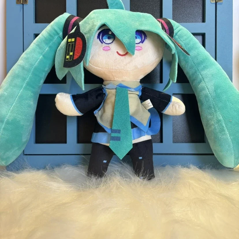 New 25cm Japanese Anime Plush Stuffed Toy iHasune~ Miiku Plush Doll Soft Pillow Future Doll Cute Christmas Gift for Children gallery 1