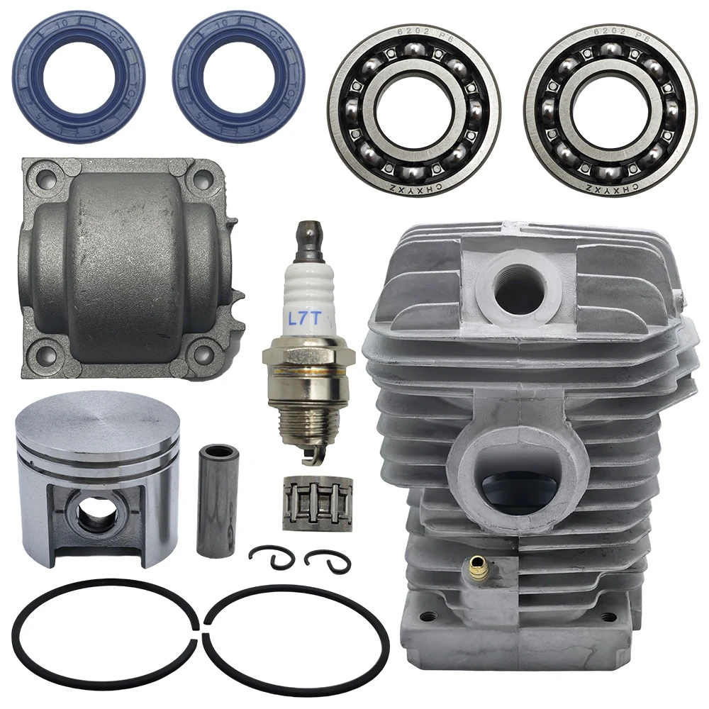 40 مللي متر اسطوانة المكبس دبوس كرنك تحمل النفط مجموعة مانعة للتسرب ل Stihl MS230 MS230C MS210 021 023 MS 230 210 قطع غيار المنشار #1