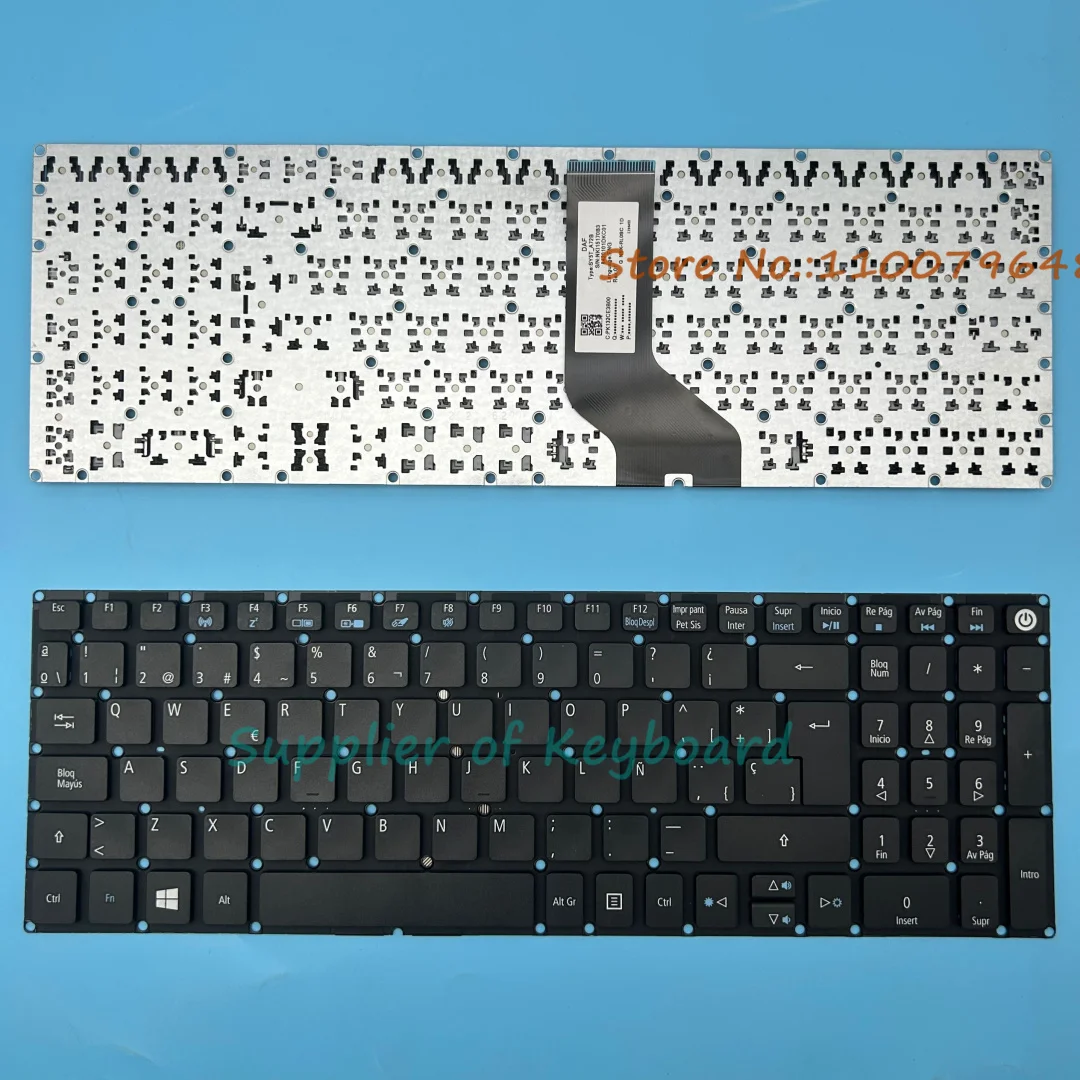 NEW Russian/English/Spanish/French/Portuguese Keyboard For Acer Aspire 5 A517-51 A517-51G 7 A715-71 A715-72G Black