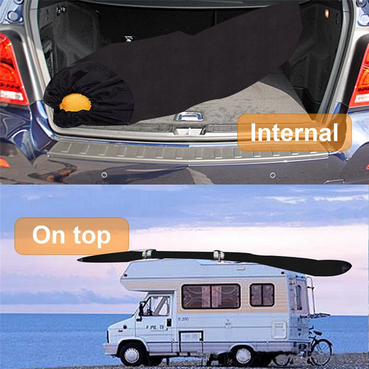 Cubierta de calcetín para tabla de surf, funda protectora impermeable para tabla de surf, bolsa protectora de almacenamiento, accesorios para surf, S