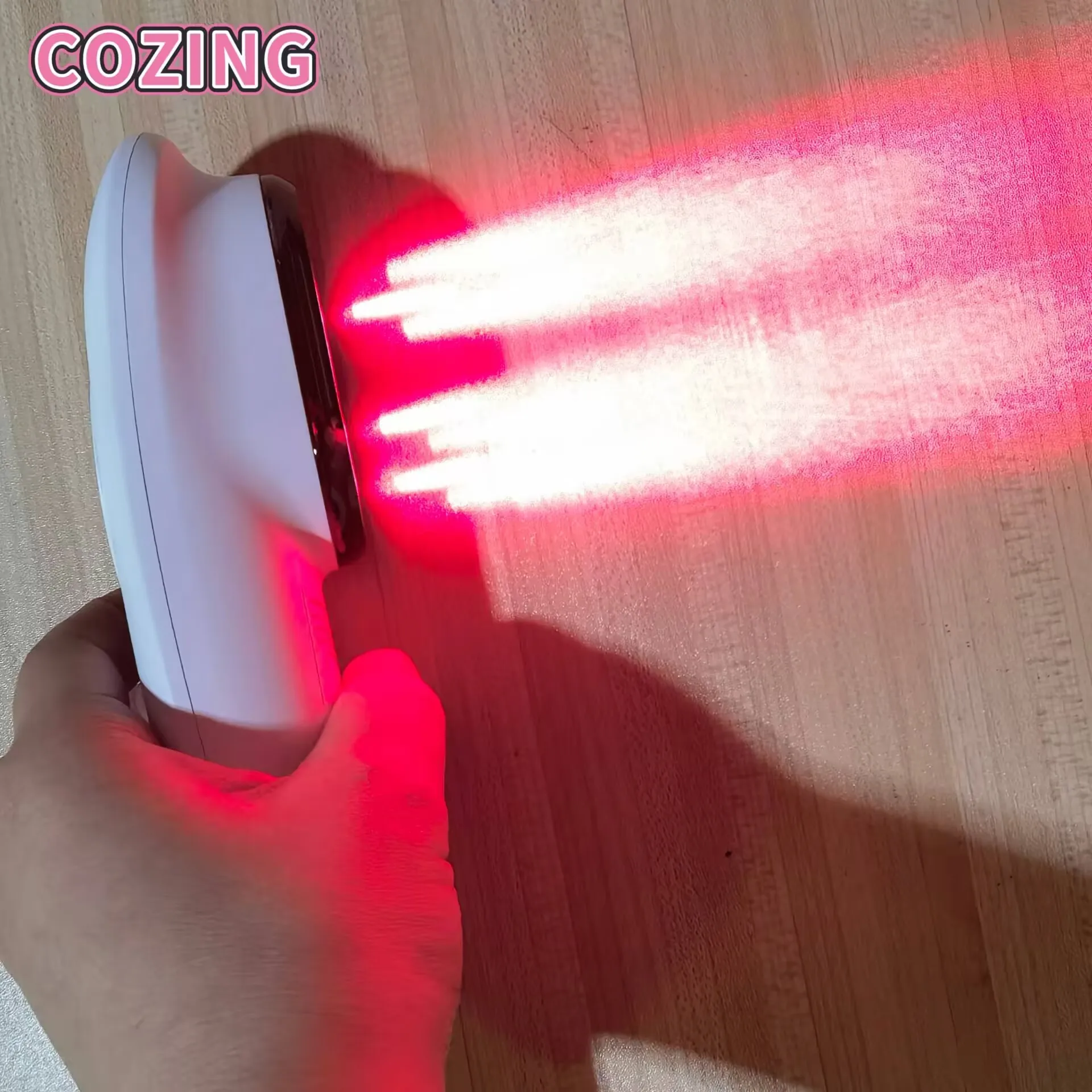 

Лазерный физиотерапевтический инструмент для домашнего использования, 650 нм, красный свет и инфракрасный порт 808 нм для комплексного управления боли и ухода за ранами