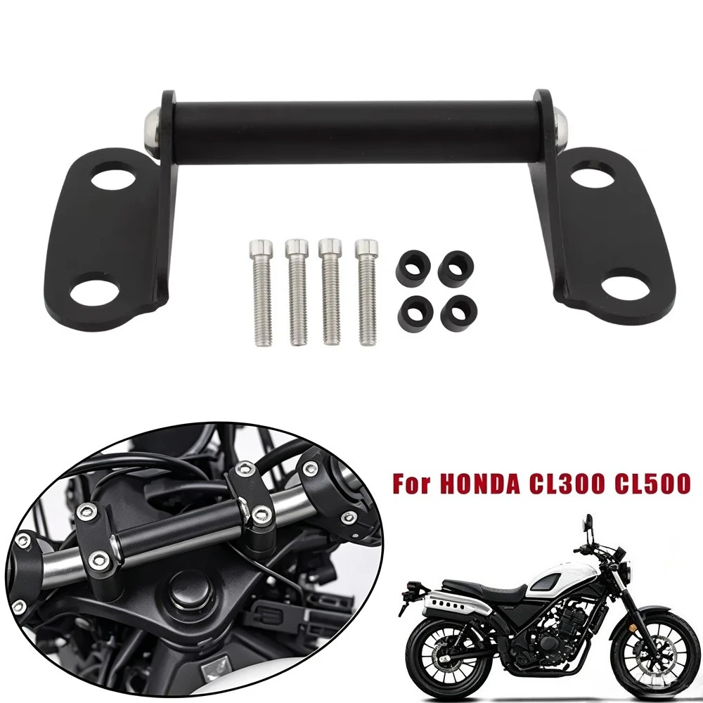 Motorcycle Phone Holder Stand GPS Navigation Plate Bracket For Honda CL250 CL300 CL500 CL 250 300 500 2023 2024 2025 2026